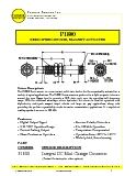 Magnetic Speed Sensor - P1800 Datasheet